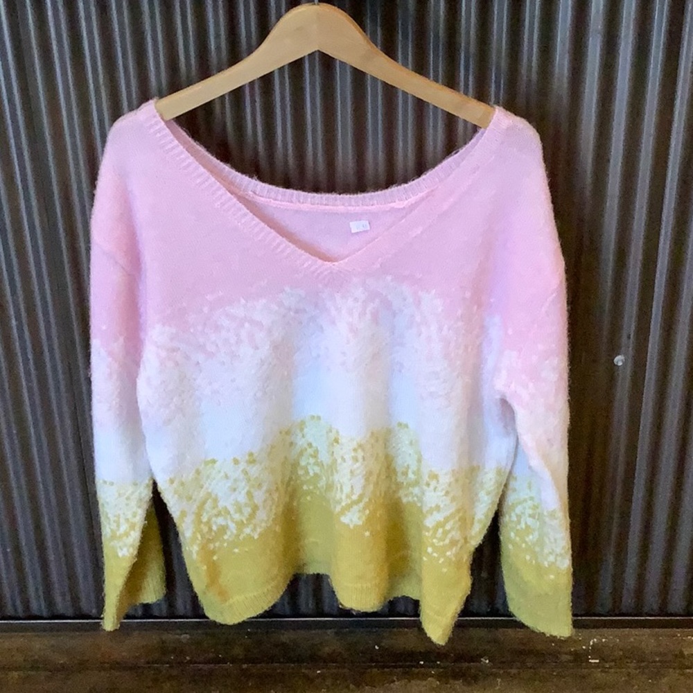 Ombré sweater